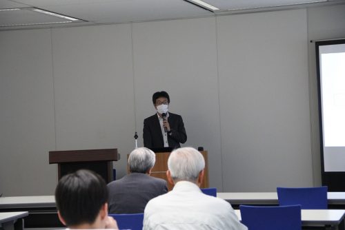 経営計画作成のポイント等について講演された中小企業診断士 岩本氏